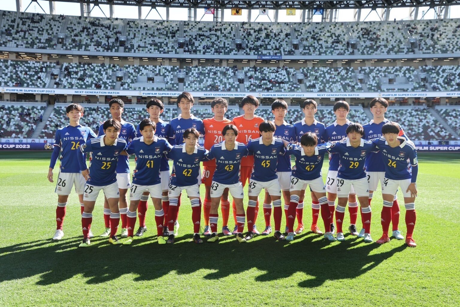 FUJIFILM SUPER CUP 2023 NEXT GENERATION MATCH 一般社団法人F・マリノススポーツクラブ